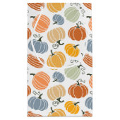 Kleurrijke pompoen pompoen patroon klein cadeauzakje (Achterkant)
