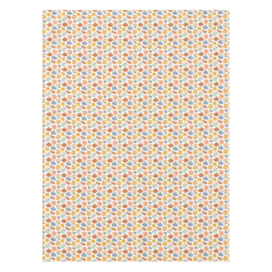 Kleurrijke pompoen pompoen patroon tafelkleed (Voorkant)