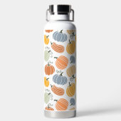 Kleurrijke pompoen pompoen patroon waterfles (Achterkant)