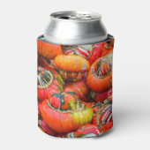 Kleurrijke pompoenen blikjeskoeler (Blikje Voorkant)