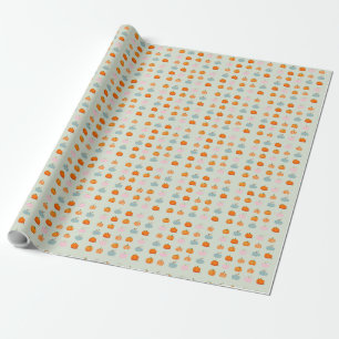 Kleurrijke Pompoenen Cadeaupapier