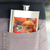 Kleurrijke pompoenen flacon (Voorbeeld)