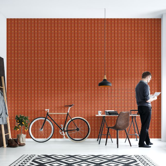 Kleurrijke pompoenen klein behang (Woonkamer)
