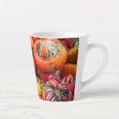 Kleurrijke pompoenen latte mok (Rechts)