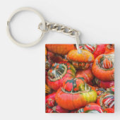 Kleurrijke pompoenen sleutelhanger (Voorkant)