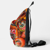 Kleurrijke pompoenen sling bag (Rechts)