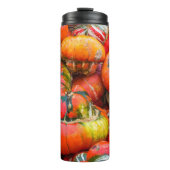 Kleurrijke pompoenen thermosbeker (Voorkant)