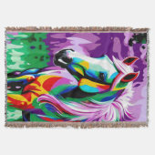 Kleurrijke Pony Deken (Voorkant)