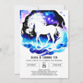 Kleurrijke Pony Delight Verjaardag Kaart (Voorkant)