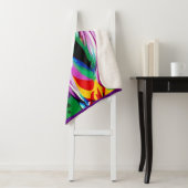 Kleurrijke Pony Sherpa Deken (In situ)