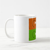 Kleurrijke Pop Art Collage & "Hakuna Matata" Beric Koffiemok (Links)