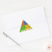 Kleurrijke Pop Art Collage & "Hakuna Matata" Beric Sticker (Envelop)