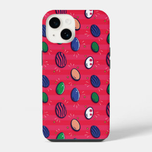 Kleurrijke Pop Art Easter Eggs Pattern iPhone 14 Hoesje