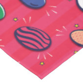 Kleurrijke Pop Art Easter Eggs Pattern Tafelkleed (Gekanteld)