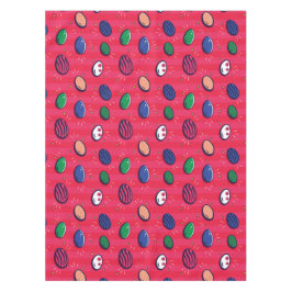 Kleurrijke Pop Art Easter Eggs Pattern Tafelkleed