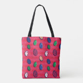 Kleurrijke Pop Art Easter Eggs Pattern Tote Bag (Achterkant)