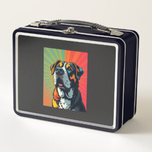 Kleurrijke Pop Art Honden Illustratie Moedige & L