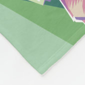 Kleurrijke Pop Art Pig gepersonaliseerde fleece de Deken (Hoek)