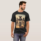 Kleurrijke Pop Art Pug T-shirt (Voorkant volledig)