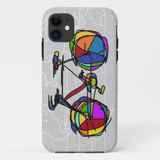 kleurrijke pop Case-Mate iPhone case (Achterkant)