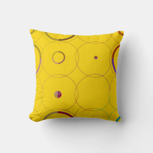 kleurrijke Pop van de Retro Kunst Pillow Kussen