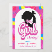 Kleurrijke Poppenuitnodiging Kaart (Voorkant)