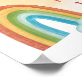 Kleurrijke Positieve Affirmaties Poster voor Kinde (Hoek)