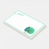 Kleurrijke Post-It-notities met Pauw Post-it® Notes (Schuin)