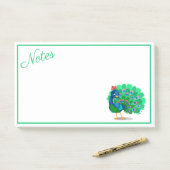 Kleurrijke Post-It-notities met Pauw Post-it® Notes (Op bureau)