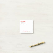 Kleurrijke Post-its Post-it® Notes (Op bureau)