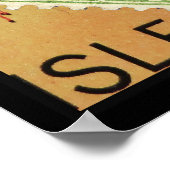 Kleurrijke  Poster van Stamps (Hoek)