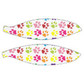 Kleurrijke poten, hondenpoten, kattenpoten basketbal (Panelen)