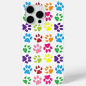Kleurrijke poten, hondenpoten, kattenpoten Case-Mate iPhone case (Achterkant)