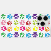 Kleurrijke poten, hondenpoten, kattenpoten Case-Mate iPhone case (Achterkant (horizontaal))
