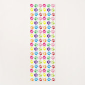 Kleurrijke poten, hondenpoten, kattenpoten yogamat (Voorkant)