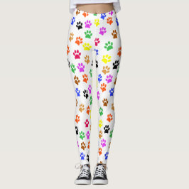 Kleurrijke poten leggings