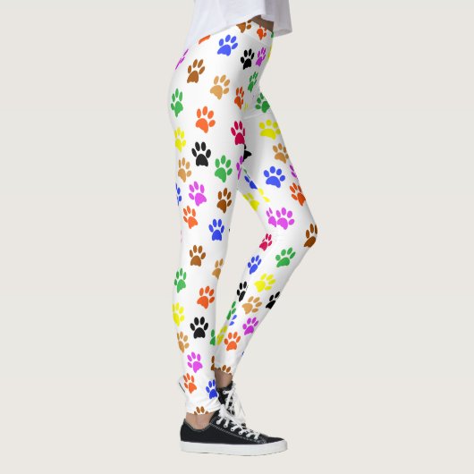 Kleurrijke poten leggings (Rechts)