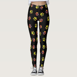Kleurrijke poten leggings
