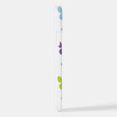 Kleurrijke poten, Paw Pattern, Dog Paws, Paw Print iPhone Hoesje (Rechterkant)