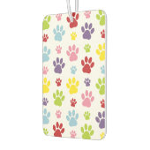 Kleurrijke poten, Paw Pattern, Dog Paws, Paw Print Luchtverfrisser (Links)