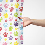 Kleurrijke poten, Paw Pattern, Dog Paws, Paw Print Sjaal<br><div class="desc">Kute,  leuke en schattige patronen met kleurrijke poten. Moderne en trendy gave,  perfect voor het hondenliefhebber in je leven.</div>