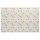 Kleurrijke poten, Paw Pattern, Dog Paws, Paw Print Stof (Yard (91,4 cm))