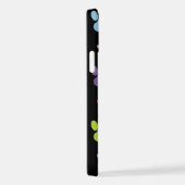 Kleurrijke poten, Paw Pattern, Paw Prints, Dog Paw iPhone Hoesje (Rechterkant)