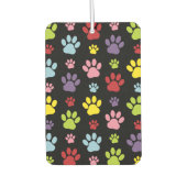 Kleurrijke poten, Paw Pattern, Paw Prints, Dog Paw Luchtverfrisser (Voorkant)