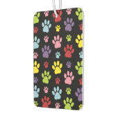 Kleurrijke poten, Paw Pattern, Paw Prints, Dog Paw Luchtverfrisser (Links)