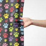 Kleurrijke poten, Paw Pattern, Paw Prints, Dog Paw Sjaal<br><div class="desc">Kute,  leuke en schattige patronen met kleurrijke poten. Moderne en trendy gave,  perfect voor het hondenliefhebber in je leven.</div>