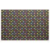 Kleurrijke poten, Paw Pattern, Paw Prints, Dog Paw Stof (Yard (91,4 cm))