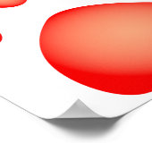 Kleurrijke poten poster (Hoek)