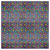 Kleurrijke poten stof (Swatch)