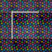 Kleurrijke poten stof (Delen)